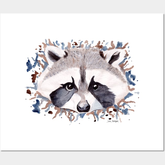 Raccoon Wall Art by lucafon18